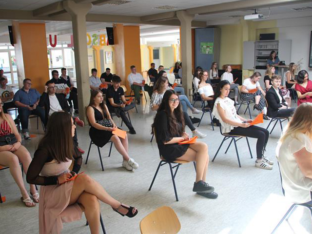 Verabschiedung der Abgängerinnen und Abgänger der Weiltalschule 