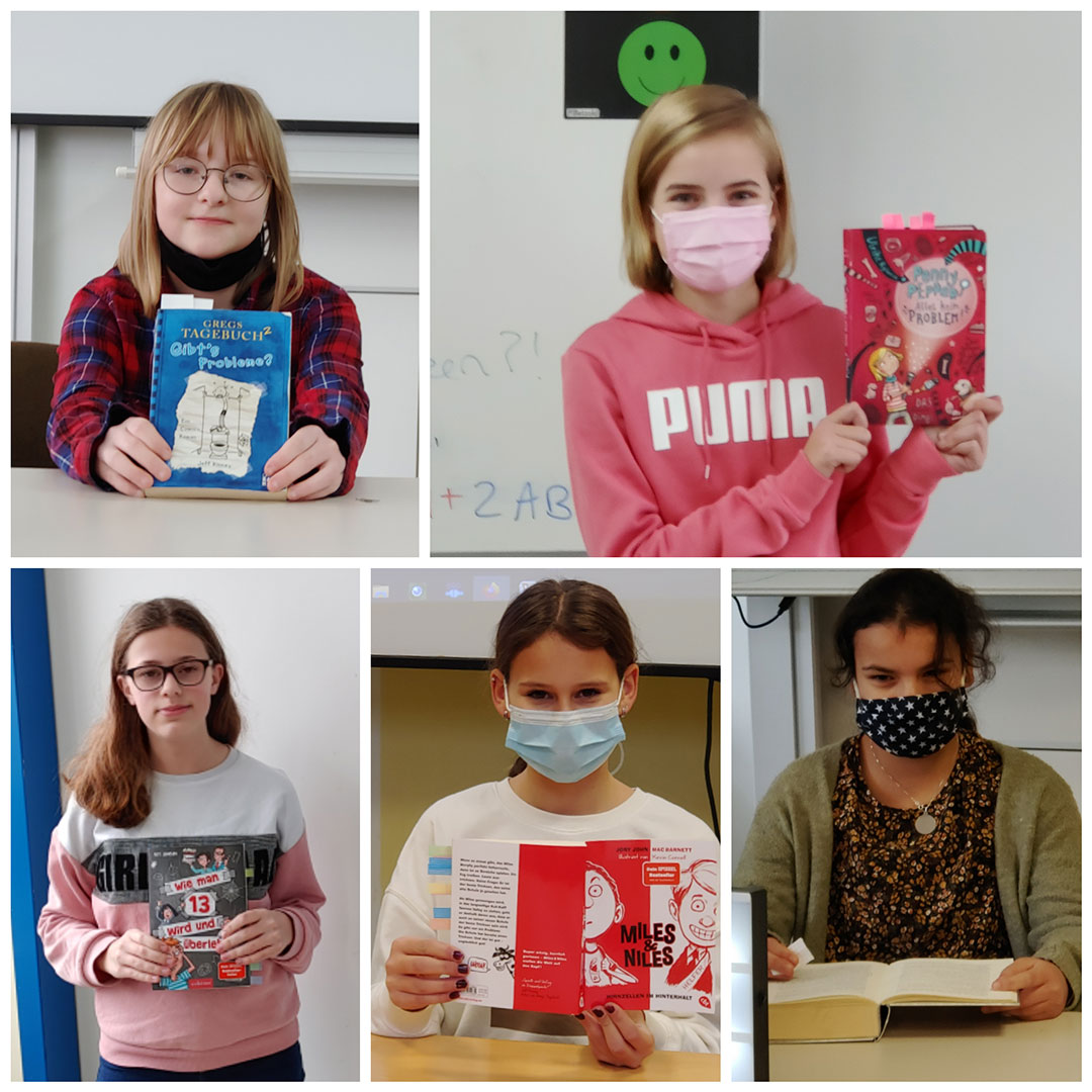 Lesesiegerinnen der Weiltalschule 2020 Lesesiegerinnen der Weiltalschule 2020