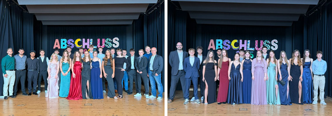 Schüler der Weiltalschule Weilmünster beim Abschlussabend der Abschlussklassen 2025.