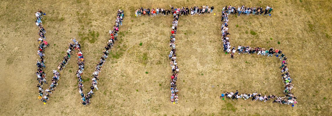 Gruppenfoto Schüler der Weiltalschule.