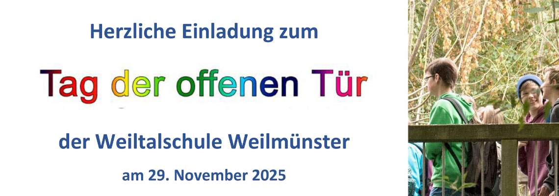 Tag der offenen Tür an der Weiltalschule Weilmünster 2025.