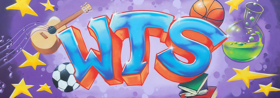 Graffiti WTS - Weitalschule Weilmünster.