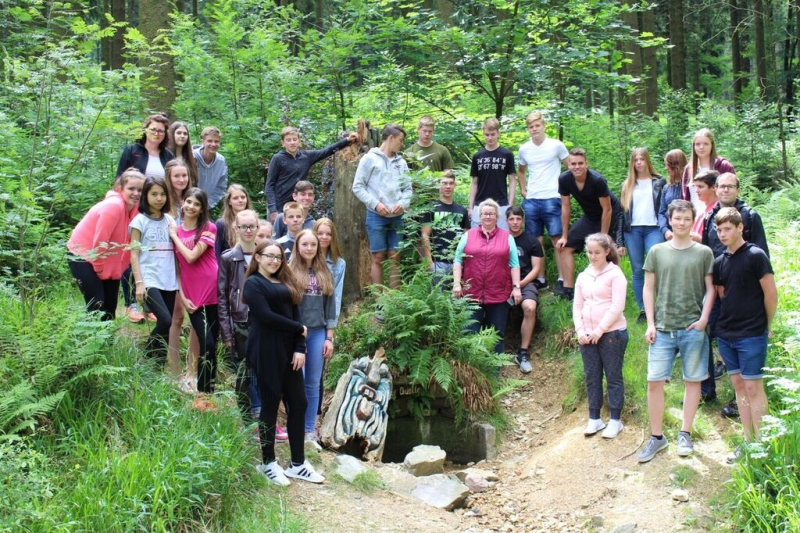 Abschlussexkursion zum Thema Gewässeruntersuchungen