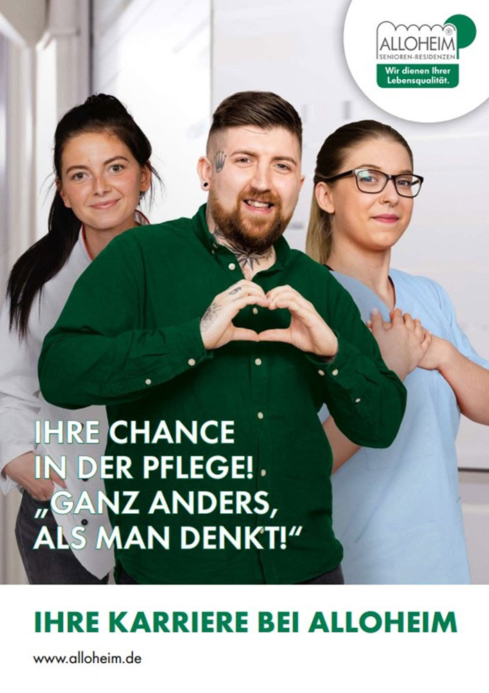 Foto Alloheim Flyer. Foto Alloheim Flyer.