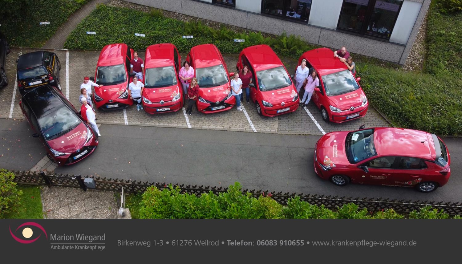 Fotos des Teams der ambulanten Krankenpflege Marion Wiegand. Fotos des Teams der ambulanten Krankenpflege Marion Wiegand.